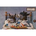 thumbnail image 2 of Donkeys Breakfast In Bed Poster Print By Mary Evans Picture Librarypeter & Dawn Cope Collection, 2 of 4