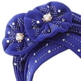 thumbnail image 4 of Turbante africano Sunnimix para mujer Rojo, 4 of 5