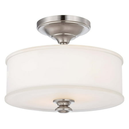 - Minka Lavery Harbour Point Semi Flush Mount - Brushed Nickel