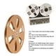 thumbnail image 3 of Carrete de Cinta Vacío de 7 Pulgadas, Diseño de Aleació de Aluminio de 6 Orificios, Tornillos de Acero inoxidable, de Sonido Profesional, Universal Con Reproducores de, 3 of 7