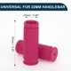thumbnail image 5 of Cubiertas de empuñaduras de manillar de bicicleta Unique Bargains de 85 mm de largo, suaves, protector de extremo de bicicleta, rosa, 1 par, 5 of 6
