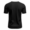 thumbnail image 4 of kamemir Big and Tall T Shirts for Men Men's Ultra-Soft Garment Crewneck T-Shirt Black,L, 4 of 5