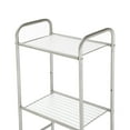 thumbnail image 6 of Mainstays 5-Shelf Bathroom Storage Tower with Steel Frame in Satin Nickel, 6 of 14