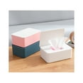 thumbnail image 2 of Boîte de Lingettes Humides, 1 Pce Boîte de Lingettes Humides pour Bébé, Boîte de Rangement pour Mouchoirs Blanche, 2 of 4