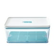 thumbnail image 1 of 700ml/1100ml/1500ml/2300ml Storage Box with Lid Large Capacity Plastic Food Grade Visible Food Container Refrigerator Accessories, 1 of 10