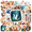 4A, variant on cartoon Squirrel Theme Stickers, Waterproof Squirrel Theme Sticker for Water Bottle Laptop Phone Cases Planner Skateboard Luggage Helmet Party Favor Decor, Ideal for Adults Teens Teacher Rewards