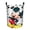Medium, variant on Mic key Mouse handle round laundry basket, suitable for family bathrooms, bedrooms and dormitories.