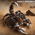 thumbnail image 4 of Honchoes Mechanical Scorpion Building Set Compatible with Lego Animal Insect Decor for Adults 1074 Pcs, 4 of 7
