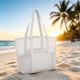 thumbnail image 2 of Beach Bags for Women,Mesh Beach Bag for Women,Beach Tote Large Foldable Mesh Swim Bag with Pockets | Sandproof | Waterproof, 2 of 6