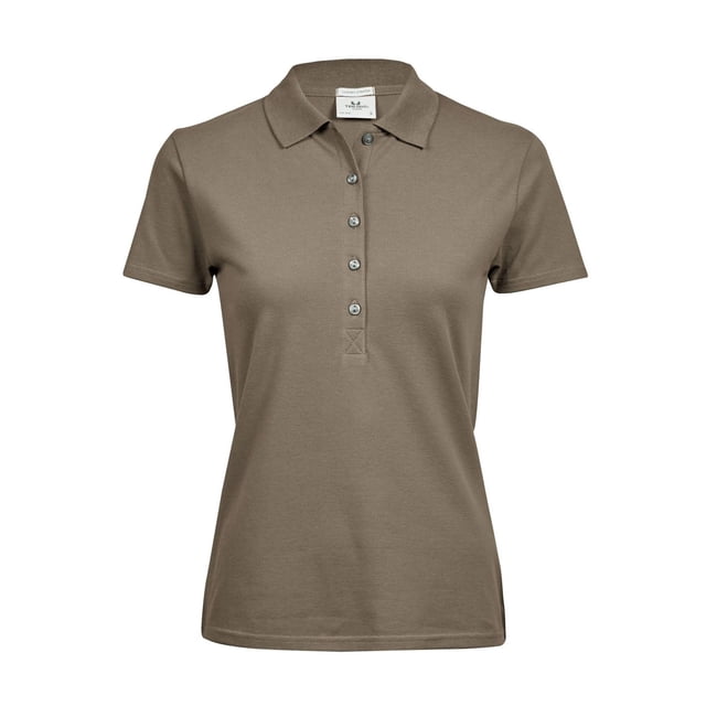 Tee Jays Polo de Luxe Extensible à Manches Courtes pour Femmes