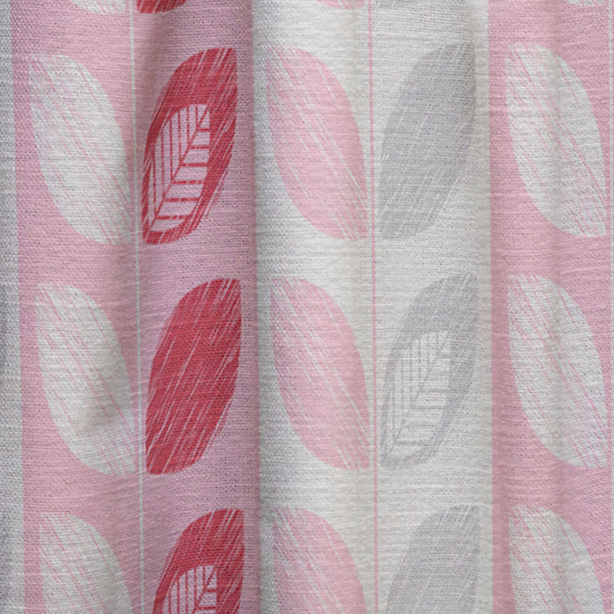 Designart 'Botanical Retro Pattern Design I' Mid-Century Modern Curtain Panel