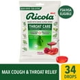 thumbnail image 3 of (2 pack) Ricola Max Throat Care Swiss Cherry Cough Drops, Cough Suppressant - 34 Count, 3 of 9