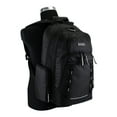 thumbnail image 5 of Eastsport Unisex Diamond Expandable Recycled Backpack, Black, 5 of 13
