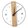 thumbnail image 3 of Reloj decorativo de pared moderno y sencillo, redondo y silencioso, ideal como regalo de inauguración de la casa. 44x40cm, 3 of 9