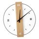 thumbnail image 3 of Reloj de pared minimalista, reloj decorativo, reloj de pared moderno y silencioso para dormitorio. 44x40cm, 3 of 9