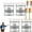 4pcs, variant on Waterproof Insulation Sealant, Invisible Waterproof Agent, Transparent Waterproof Coating, Water-Based Clear Sealant Roofs, Walls, Garden, Terraces (1pcs)