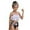 White, variant on RTKFRFL Toddler Swimsuit Girl Girls 2 Piece Ruffle Flounce Floral High Cut Bikini Sets Beachwear Swimwear Bathing Suit