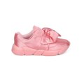 thumbnail image 2 of Women Bow Tie Lace Free Low Top Jogger Sneaker HC59, 2 of 5