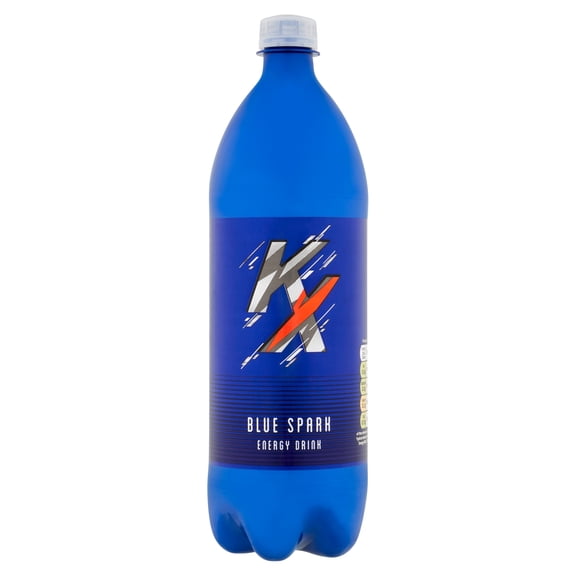 Kx Blue Spark Energy Drink 1L 1L, Imported from Britain