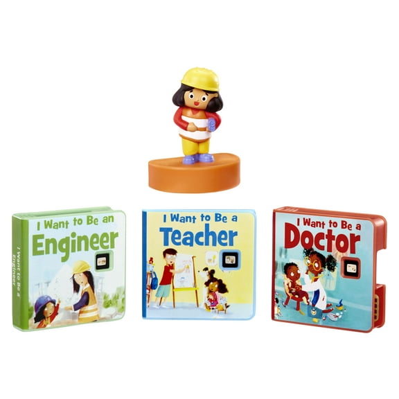Little Tikes Story Dream Machine I Want to Be: Helper Collection, Storytime Books, Audio Play Character, Audio Toy Gift, Toddlers, Kids, Ages 3 