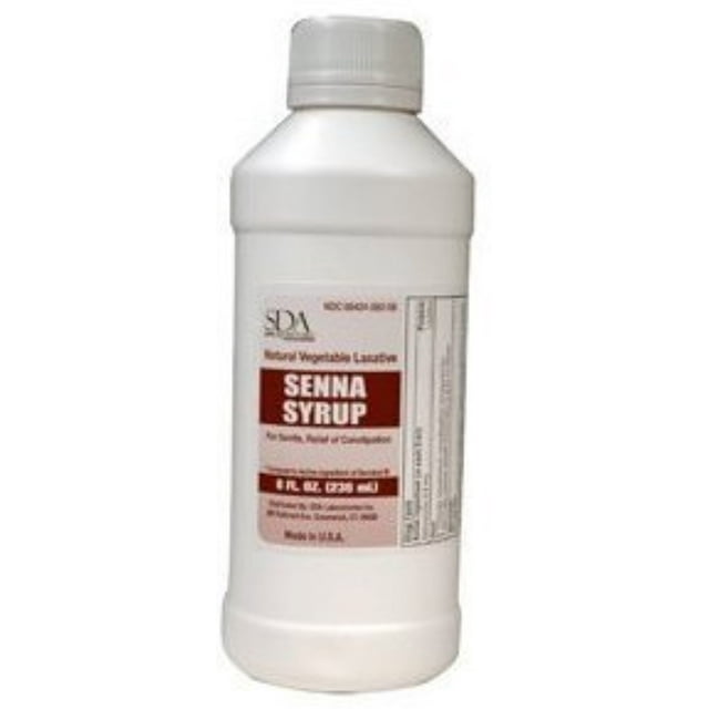 Altaire Senna Syrup, Liquid Vegetable Laxative, 8 oz Pack of 3