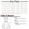 thumbnail image 3 of Fashion Women Casual V- Neck Sleeveless Dress Solid Coat Two-Piece Set 2 Piece Set Beach Sundress, 3 of 5