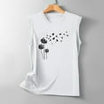 thumbnail image 5 of HomeGardon Summmer Tank Tops Women Plus Size Tops,Women's Summer Sleeveless Top Regular Round Neck Printed Sleeveless Tank Top,S-XXL, 5 of 5