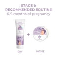 thumbnail image 5 of Leska Maternity Cream 2-Pack | STAGE B: HYDRATE Stretch Mark Defense Belly  Cream & Butter  (Pregnancy Months 6-9) | Part of a Complete 3 Part Pregnancy Skin Care System (4-4.93oz), 5 of 7