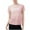 Womens Clothing Pink, variant on Womens Quick Dry Athletic Shirts, Workout Tops for Women Summer Lightweight Casual Vintage Solid Color Crewneck Short Sleeve T-Shirts S-XL