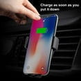 thumbnail image 5 of Walbest IN Car 10W Qi Wireless Car Charger Phone Holder For Apple 11 12 Pro Max, 5 of 7