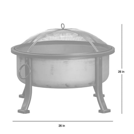 Fire Sense - Lumina Wood Burning Fire Pit - Copper