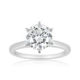thumbnail image 1 of 1.00ctw Diamond Solitaire Ring in 14k White Gold, 1 of 1