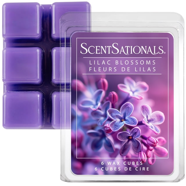 ScentSationals Scented Wax Cubes - Lilac Blossoms