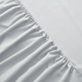 thumbnail image 5 of IR Imperial Rooms Fitted Bed Sheet Deep Pocket Brushed Microfiber 1800 Series Light-Gray Queen, 5 of 8