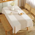 thumbnail image 5 of sruoe Tablecloth, Rectangle Tablecloths, Waterproof Oilproof Washable Foldable Modern Tablecloths, Table Cloth for Dining, Home, Party, Picnic, Nylon Spandex, 5 of 5