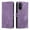 Purple, variant on Case for Oneplus Ace 5 Racing 5g Card Slots Cover Flip Folio Wallet Magnetic Closure Pu Leather Rfid Blocking