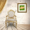 thumbnail image 3 of Bailey, Ann 15x15 Gold Ornate Wood Framed with Double Matting Museum Art Print Titled - Dinosaurs 1, 3 of 4