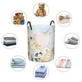 thumbnail image 6 of Kll Cute Animals Waterproof Foldable Laundry Hamper Bucket With Handles For Storage Bin,Kids Room,Home Organizer (Small), 6 of 8