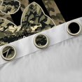 thumbnail image 4 of Homewish Green Bow Knot Curtains Pack of 2 (42x84 Each) for Children Girls Female,Abstract Camouflage Curtains Blackout,US Flag Bedroom Curtains,Lightweight Room Decor, 4 of 6