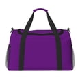 thumbnail image 1 of Fotbe Purple Bolsa de Viaje con Estampado, Bolsa de Fin de Semana para Mujer con Compartimento para Zapatos, Bolsa de Gimnasio con Bolsillo Húmedo, 1 of 7