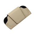 thumbnail image 3 of Soporte para gafas sol para coche, clip para gafas visera para vehículos, accesorios portátiles universales para coches, camiones y SUV, Beige, 3 of 8