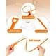 thumbnail image 2 of Paquete de 6 herramientas limpiadoras de cabello de drenaje de 20 pulgadas, herramienta para quitar obstrucciones de drenaje, herramienta de drenaje de ducha, herramienta de limpieza de cabello para, 2 of 6