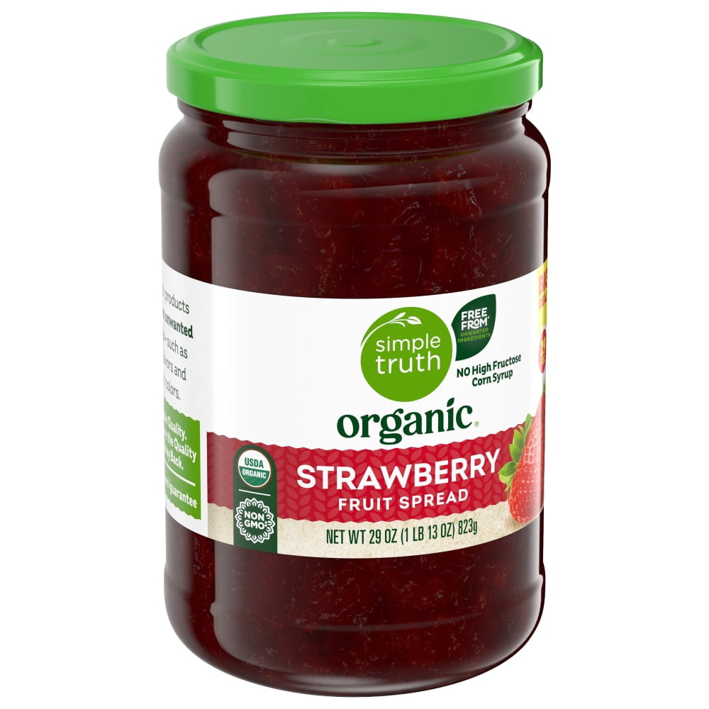 Simple Truth Strawberry Fruit Spread 29 oz - 3 Pack