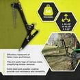 thumbnail image 3 of Timber Tuff TMW-81 3 Point Log Skidding Arm for Lawn Tractors, Black, 3 of 5
