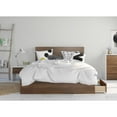 thumbnail image 6 of Mimosa 3 Piece Queen Size Bedroom Set Walnut & White, 6 of 8