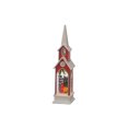 thumbnail image 1 of A Conduit L'Église Rouge Avec Une Scène De La Nativité, 1 of 3