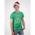 thumbnail image 2 of Merry Christmas Bigfoot - Ugly Sweater T-shirt Men's, 2 of 3