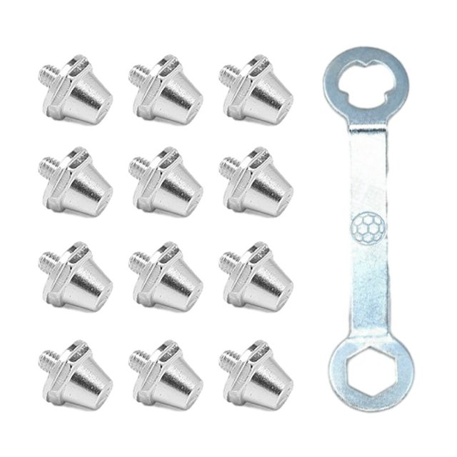 HLONK 12Pcs Football Stud Soccer Cleats for Training Competition Easy to Install