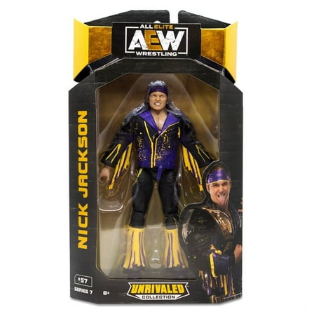 All Elite Wrestling Unrivaled Collection Nick Jackson - 6 inch AEW Action Figure