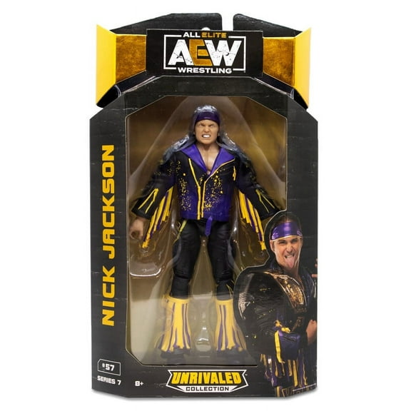 All Elite Wrestling Unrivaled Collection Nick Jackson - 6 inch AEW Action Figure